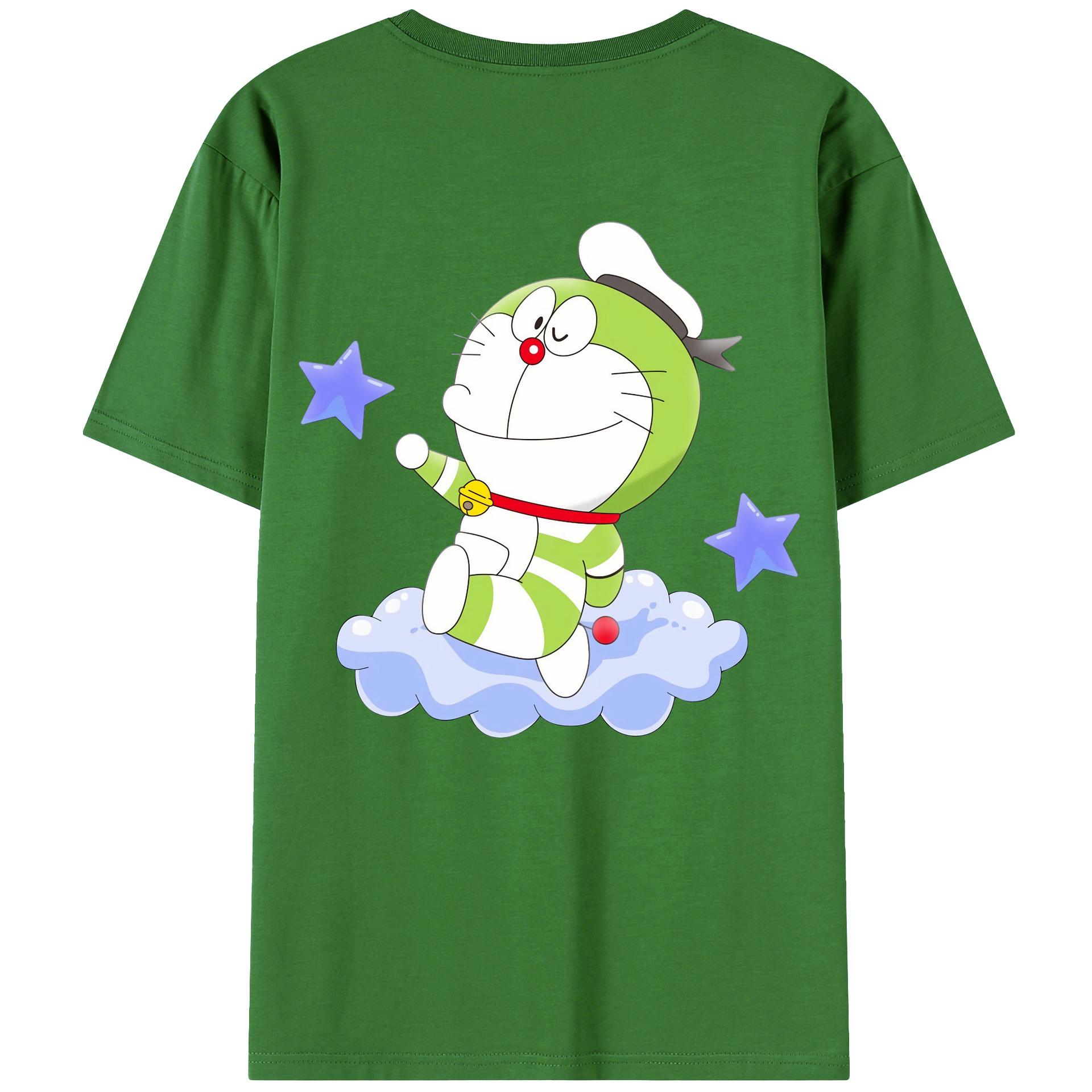 （画像用） ドラえもん Doraemon レディース半袖Tシャツ(バックプリント)